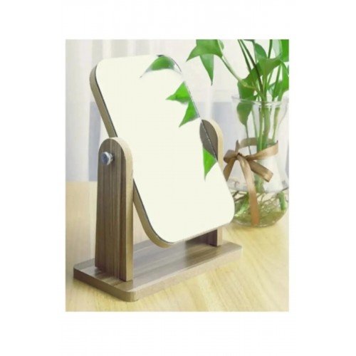 El Aynası Masa Aynası Makyaj Aynası Ayarlanabilir Kare Makeup Mirror 18cm